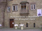 Ausstellungserffnung "Hermann Hesse in Maulbronn"  Abt-Entenfu-Halle des Klosters Maulbronn