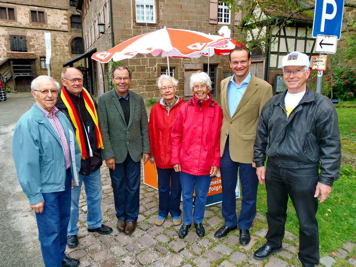 das Team mit Gunther Krichbaum