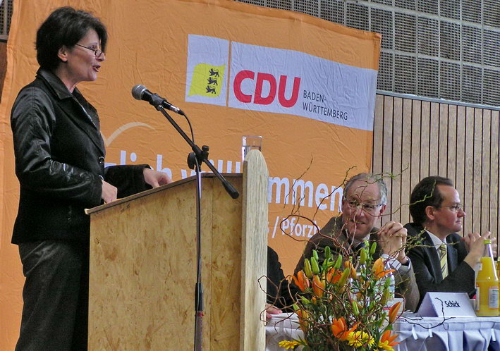 Frau Prof. Dr. Marion Schick bei ihrem Referat