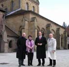 Gunther Krichbaum und Norbert Lamert besuchen Maulbronn