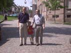 Kurzbesuch vom Mitglied des Deutschen Bundestages, Gunther Krichbaum, am 31.05.2003 in Maulbronn - bitte klicken