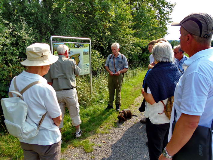 beim Naturschutzgebiet Rossweiher