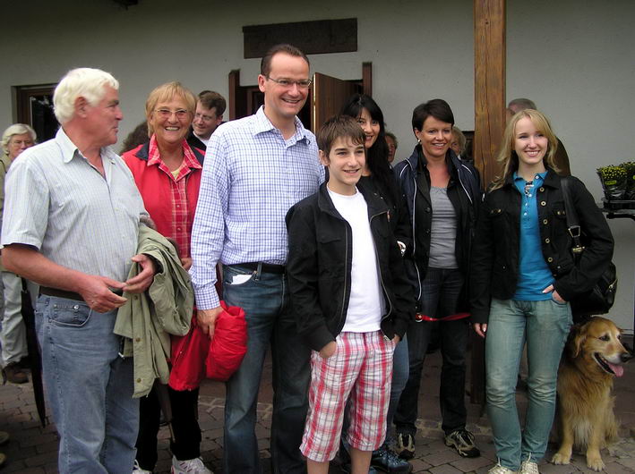 Gruppenbild vor dem Start