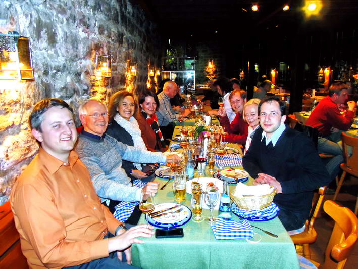 Entspannung beim "Bierseminar"