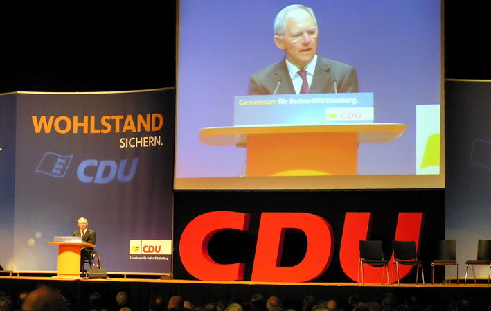 Bundesfinanzminister Wolfgang Schuble 