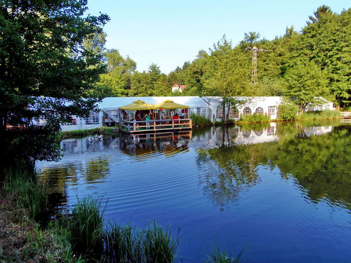 die idyllische Seeanlage