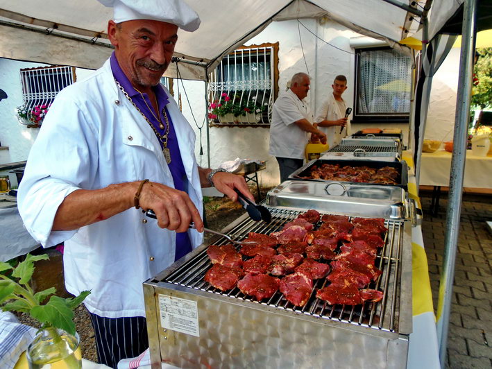 fr das CDU-Sommerfest wird alles schn vorbereitet